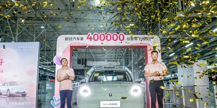 GWM Ora（长城欧拉）第 400,000 辆量产电动车正式下线，并且推动我国转向电动车的计划！