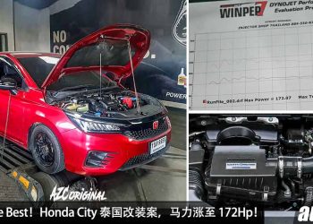 VTEC Is The Best！Honda City 泰国改装案例，1.0L Turbo 引擎，马力爆发 172Hp，改装潜力大！