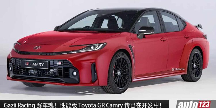 Gazoo Racing 功力加持!性能版 Toyota GR Camry 正在开发中,2.4L Turbo 引擎,马力 380PS,GR 底盘调校!