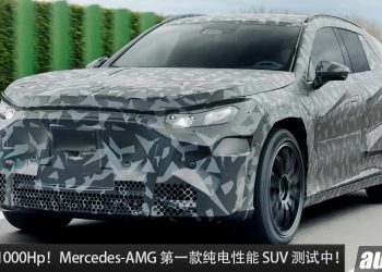 马力超过 1000Hp！Mercedes-AMG 第一款纯电性能 SUV 测试中，拥有 Mercedes 最先进的技术和配备！