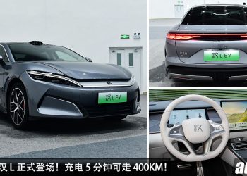 BYD 最强车型登场！BYD 汉 L 登场，马力 1086Hp，充电 5 分钟可走 400KM，2.7秒100KM/H！