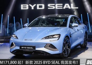 新车价 RM171,800 起！新款 2025 BYD SEAL 我国发布，马力 530PS，3.8秒 100KM/H，新增电子悬吊！