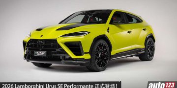 2026 Lamborghini Urus SE Performante 正式登场，4.0L V8 双涡轮混插引擎，马力 812HP，3.3秒 100KM/H，更凶的猛牛！