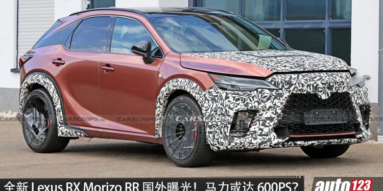 全新 Lexus RX Morizo RR 国外曝光！2.0L Turbo Hybrid 引擎，马力超 600PS，最快 2028 年登场？
